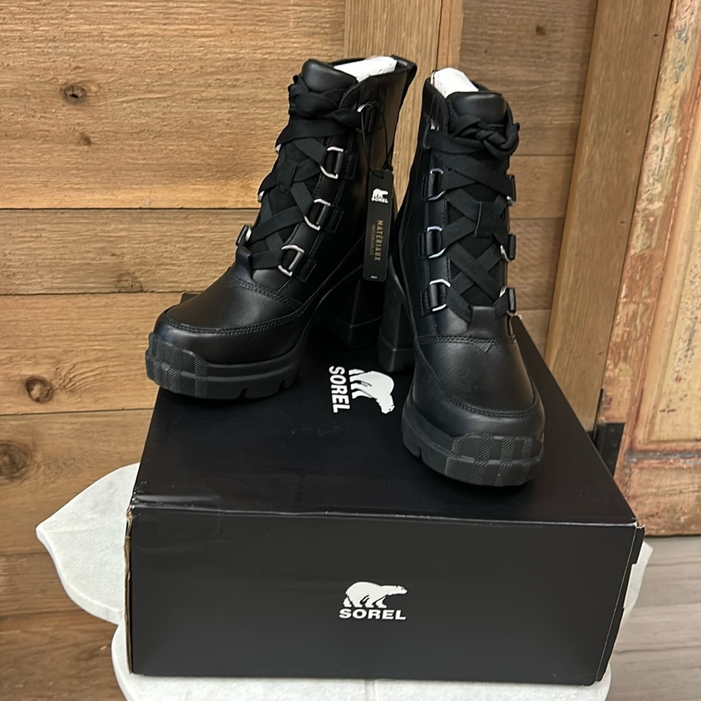 Sorel Caribou X Heel Lace - Black